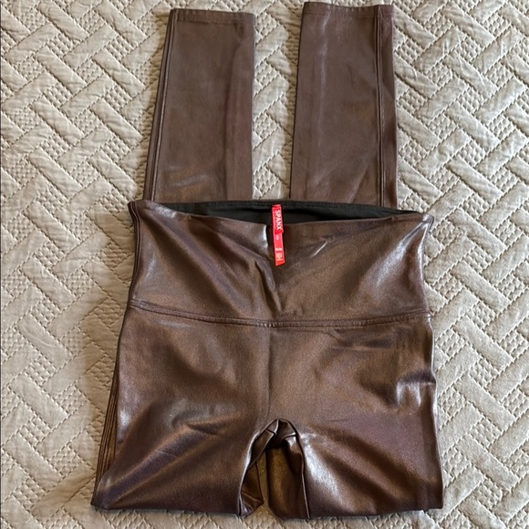 SPANX Pants - 🥳Host Pick🥳Spanx Faux Leather Shiny Legging